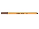 STABILO Fineliner point 88 0.4 mm, Braun