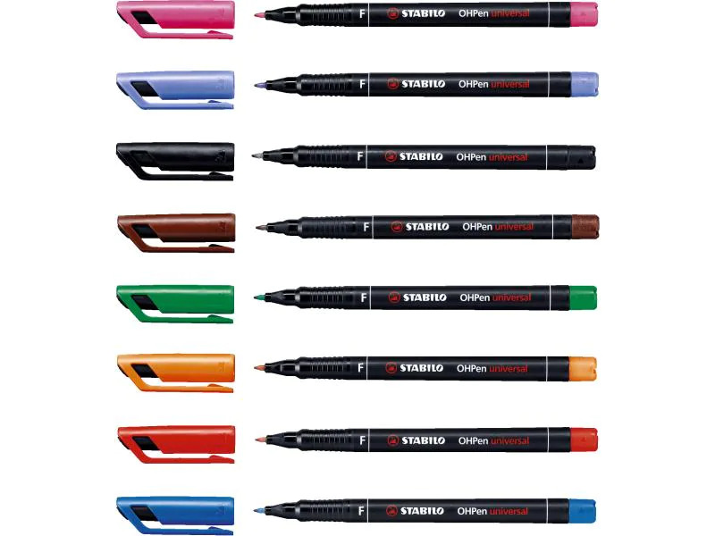 STABILO Folienstift OHPen universal F Rot