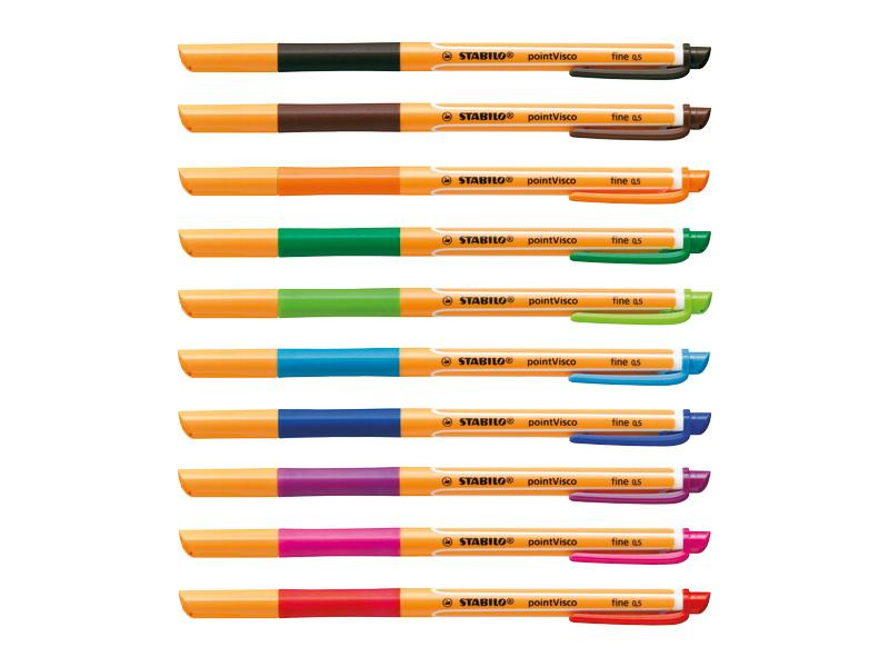 STABILO Gelmalstifte Visco Gel-Rollerball Violett