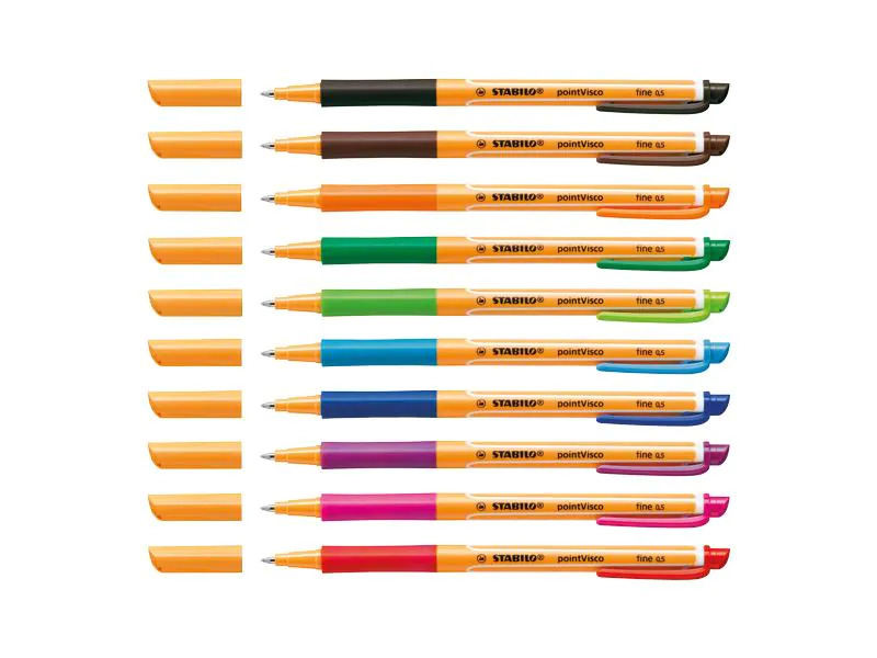 STABILO Gelmalstifte Visco Gel-Rollerball Violett
