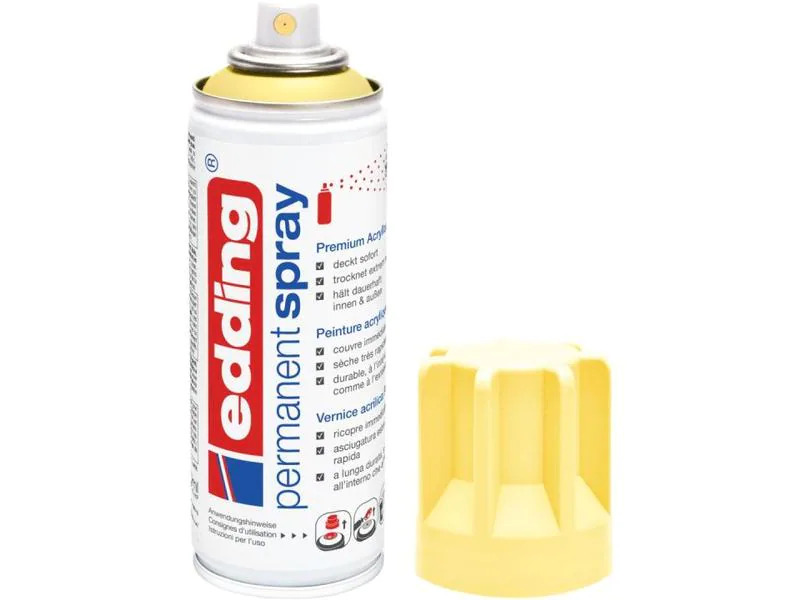 edding Acrylspray  5200 200 ml, Blassgelb
