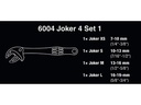 Wera Gabelschlüssel-Set 6004 Joker 4 Set 1, selbstjustierend