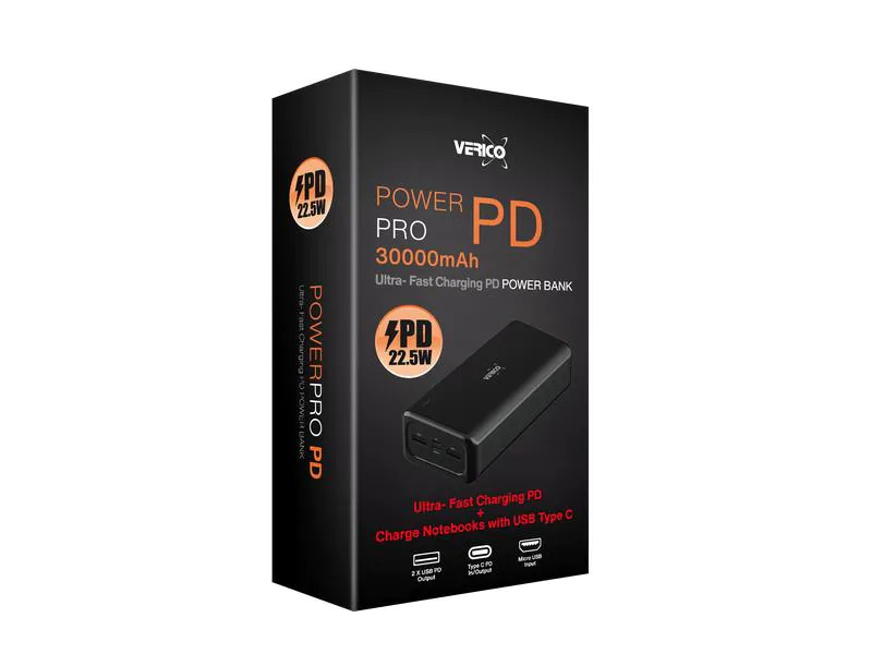 Verico Powerbank Pro PD 30000 mAh