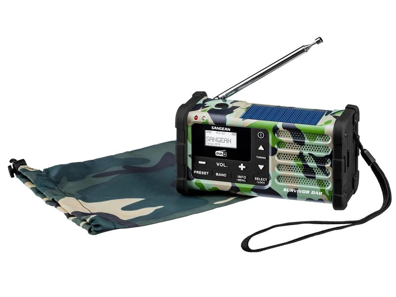 Sangean DAB+ Radio Survivor DAB Camouflage