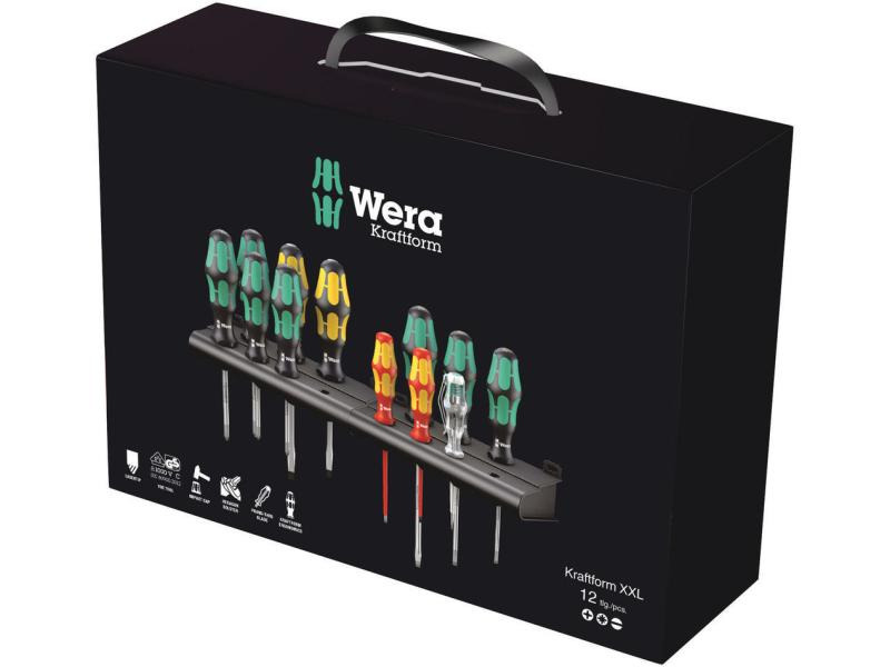 Wera Schraubenzieher-Set Kraftform XXL