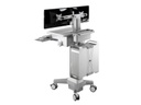Multibrackets Halterung Workstation Dual Arm DT