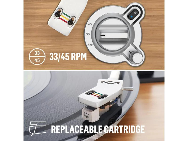 House of Marley Plattenspieler mit Bluetooth Stir it Up Wireless Braun