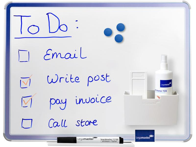 Legamaster Magnethaftendes Whiteboard Accents Linear, 40 cm x 30 cm