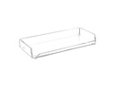 Maul Stiftehalter Acryl 22 x 10 x 3 cm, Transparent
