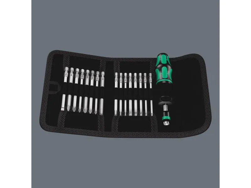 Wera Werkzeug-Etui Kraftform Kompakt 60 Torque 17-teilig