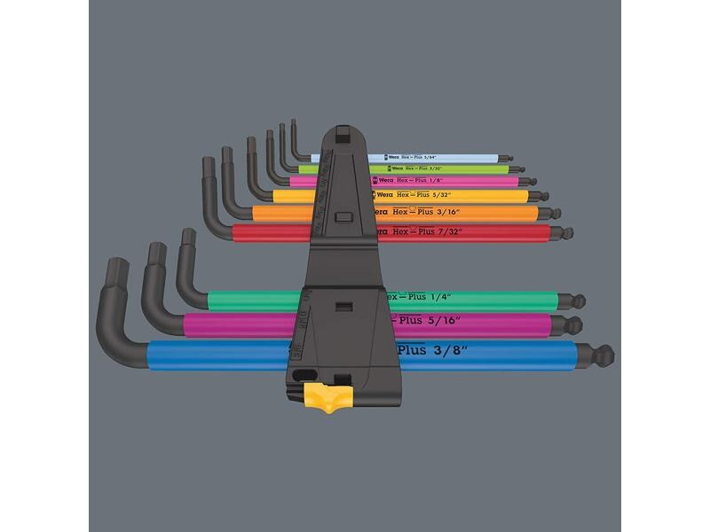 Wera Winkelschlüssel-Set 950/9 Hex-Plus Multicolour Imperial 2