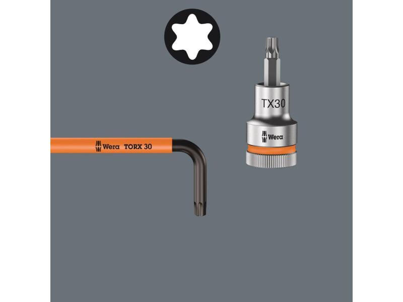 Wera Winkelschlüssel-Set 967/9 TX Multicolour HF 1 TX8-TX40
