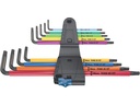 Wera Winkelschlüssel-Set T8-T40 farbig HF lang