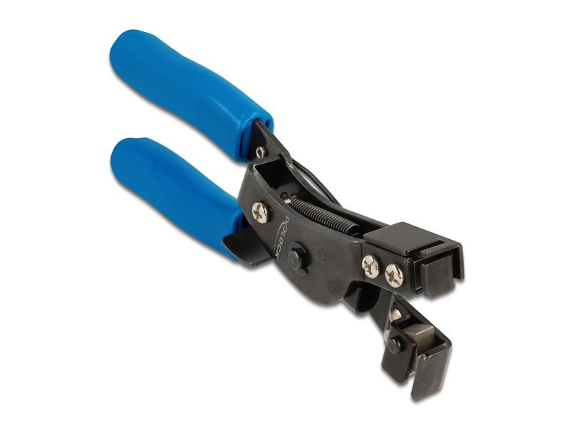 Delock Kabelzange für Kunststoffkabelbinder, mit B: 9 mm D: 2.3 mm