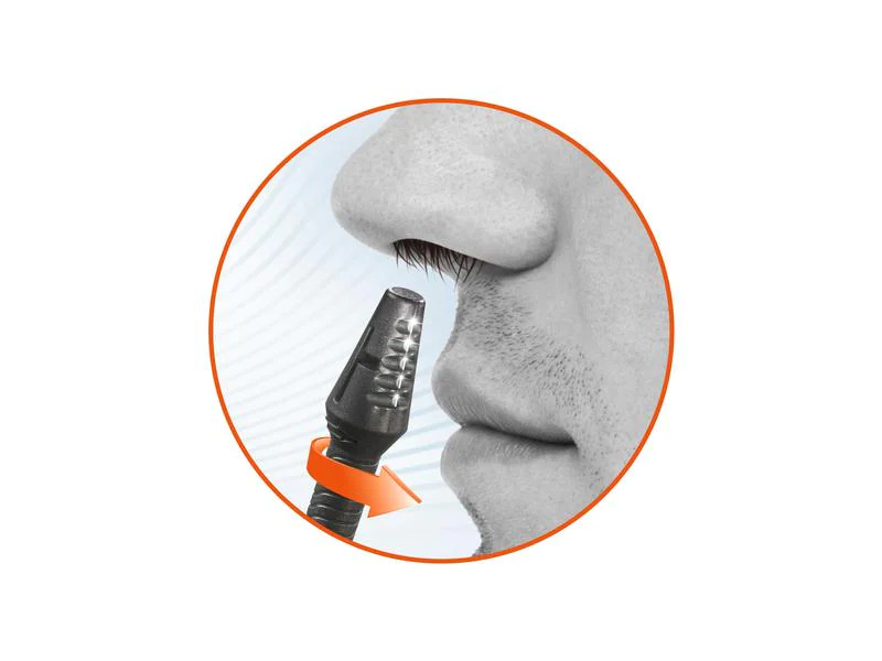 Silkslide Herrenrasierer Rasierer für Nasenhaar