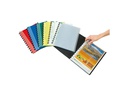 Adoc Sichtbuch Bind-Ex A4, 20 Taschen, Blau