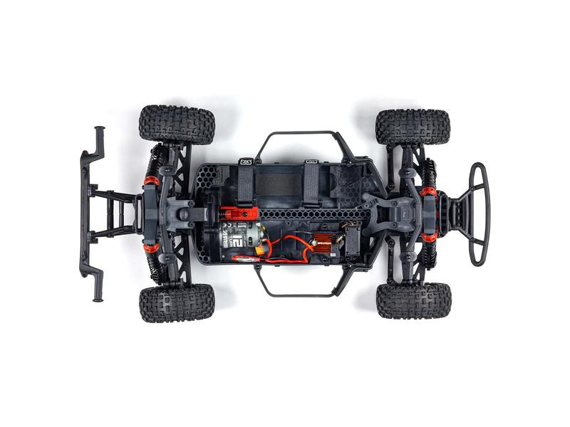 Arrma Short Course Truck Senton 4x2 Boost Mega, Blau RTR, 1:10