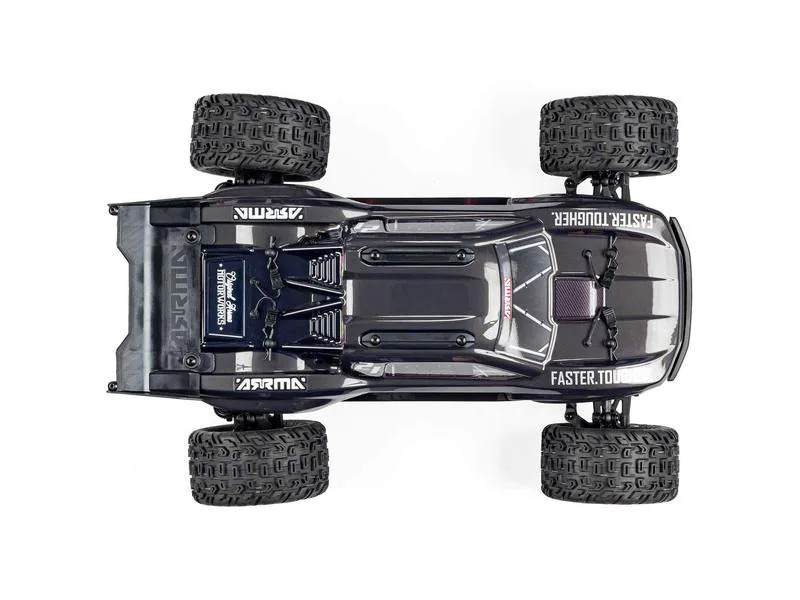 Arrma Stadium Truck Vorteks 4x2 Boost Mega, Schwarz RTR, 1:10