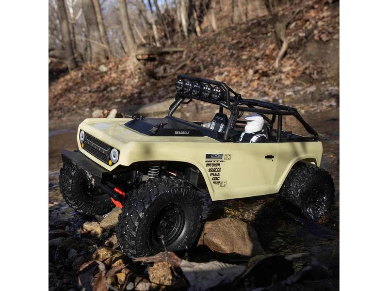 Axial Scale Crawler SCX10 II Deadbolt, Beige ARTR, 1:10