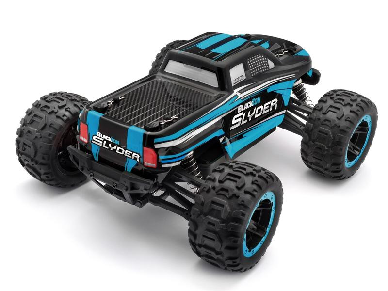 Blackzon Monster Truck Slyder MT 4WD, Blau 1:16, RTR