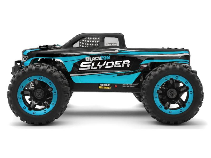 Blackzon Monster Truck Slyder MT 4WD, Blau 1:16, RTR