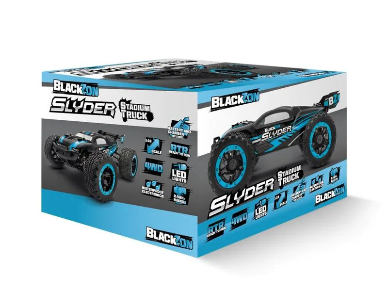 Blackzon Stadium Truck Slyder ST 4WD, Blau 1:16, RTR