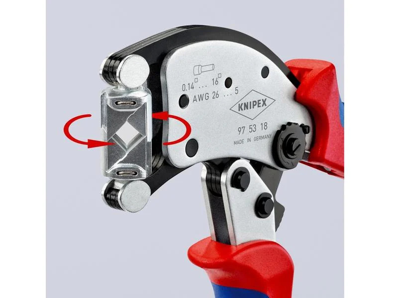 Knipex Crimpzange Twistor16