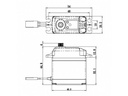 Savöx Standard Servo SA-1230SG+ 36 kg Digital