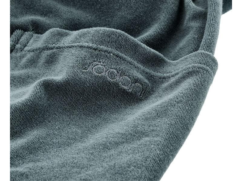 Södahl Bademantel S/M Blaugrau