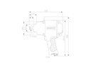 Bosch Professional Druckluft-Schlagschrauber  3/4