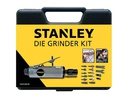 Stanley Druckluft-Schleifer Set mit 10 Aufsätzen