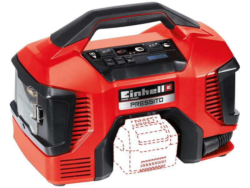Einhell Akku-Kompressor Hybrid Pressito Solo