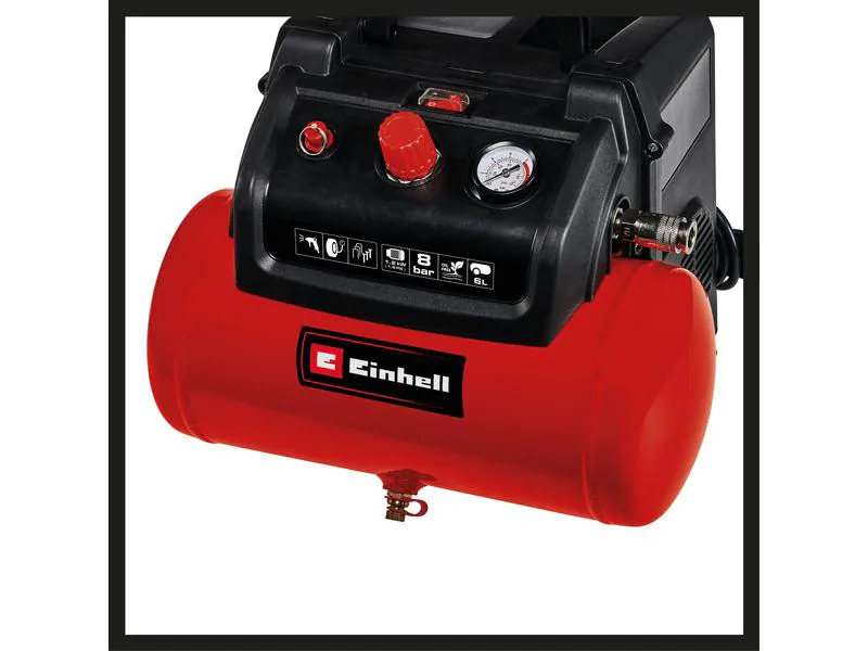 Einhell Kompressor TC-AC 190/6/8 OF Set