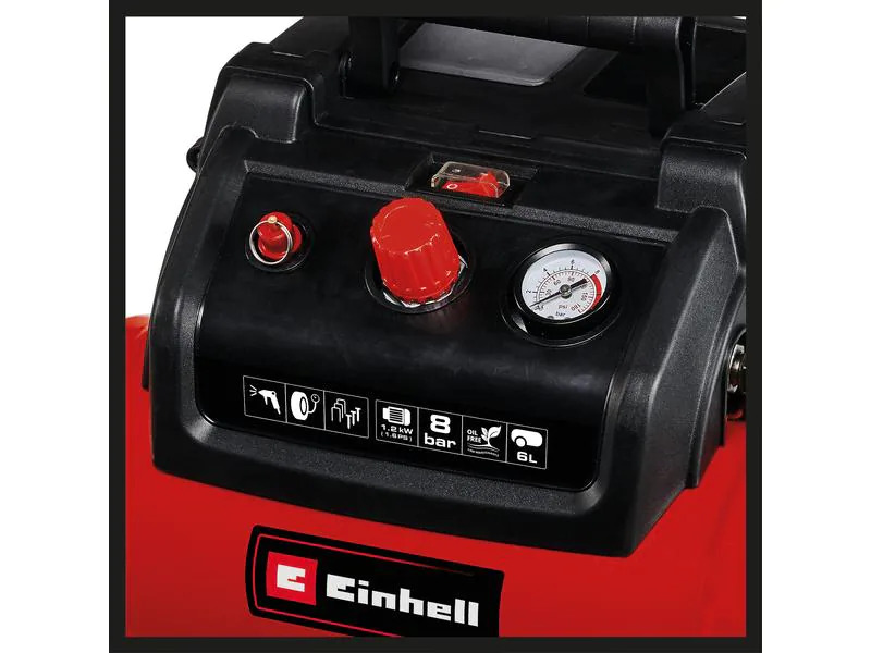 Einhell Kompressor TC-AC 190/6/8 OF Set