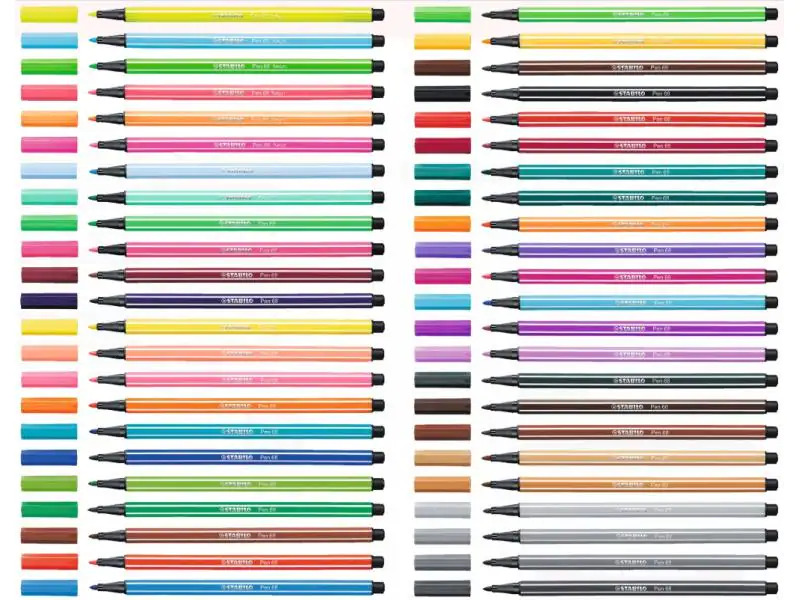 STABILO Fasermaler Pen 68 Azurblau