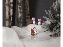 Star Trading LED-Figur Crystalo Eichhörnchen Set, 15 cm, Braun