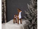 Star Trading LED-Figur Crystalo Reh, 65 cm, Braun