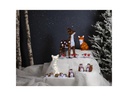 Star Trading LED-Figur Crystalo Reh, 65 cm, Braun