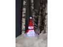 Star Trading LED-Figur Crystalo Schneemann, 59 cm, Weiss