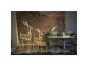 Star Trading LED-Figur Silhouette Tuby Deer, 35 cm, Transparent