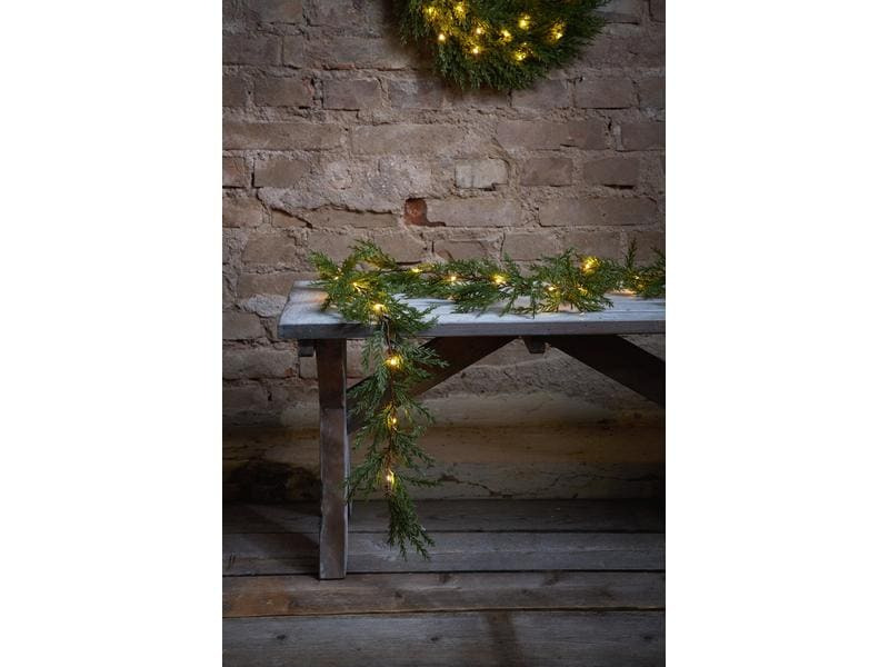 Star Trading LED-Girlande Thuja, 180 cm