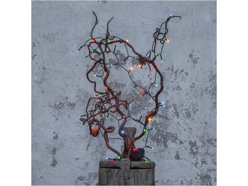 Star Trading LED-Lichterkette Akku, 80 LED, 5.6 m, Outdoor