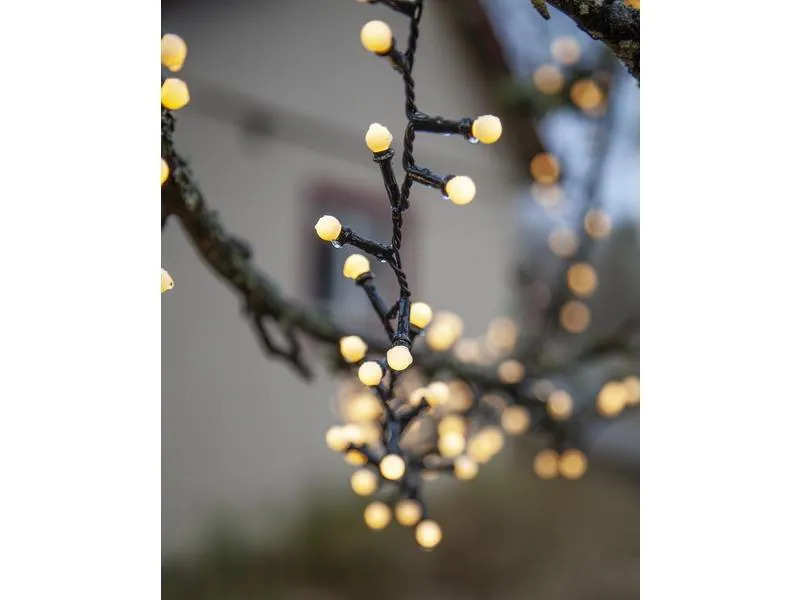 Star Trading LED-Lichterkette Berry Mini, 300 LED, 6 m, Outdoor