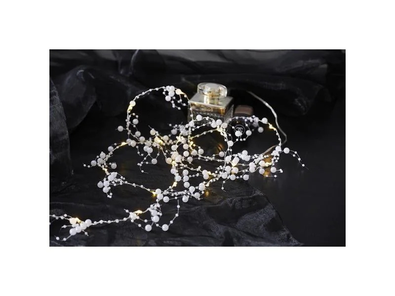 Star Trading LED-Lichterkette Dew Drop, 20 LED, 1.9 m, Indoor