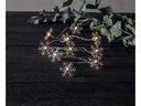 Star Trading LED-Lichterkette Izy Schneeflocke, 10 LED, 1.35 m, Indoor