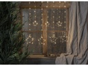 Star Trading LED-Lichtervorhang Dew Drop Stars, 84 LED, 1.2 m