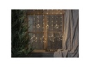 Star Trading LED-Lichtervorhang Dew Drop Stars, 84 LED, 1.2 m