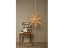 Star Trading Leuchtdekoration Stern Cotton, Gold, Ø 60 cm
