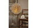 Star Trading Leuchtdekoration Stern Dis, Beige, Ø 50 cm