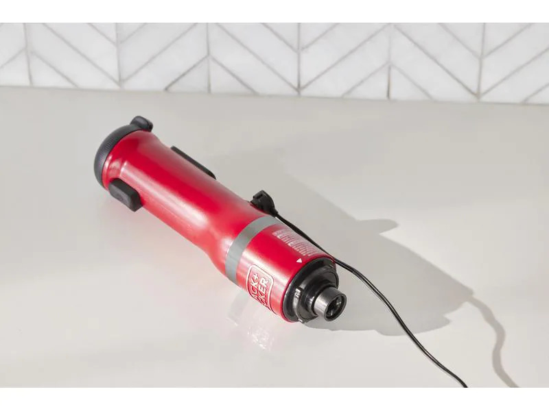 BLACK+DECKER Stabmixer BCKM1016KSR-QW Rot, 7-teilig